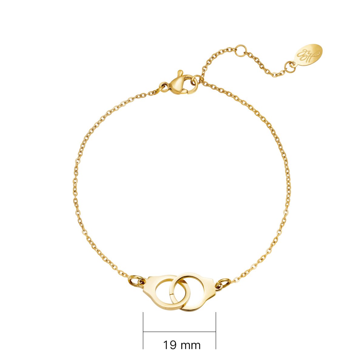 Pulsera THALIA Acero Dorado - Imagen 4