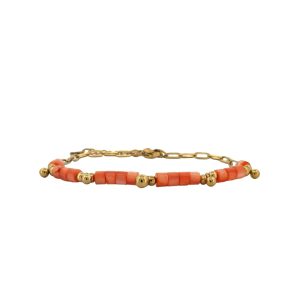 Pulsera YSARA Acero Dorado