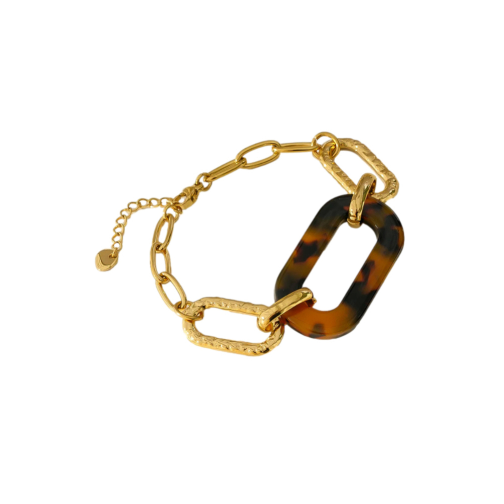 Pulsera KENDALL Acero Dorado - Imagen 3