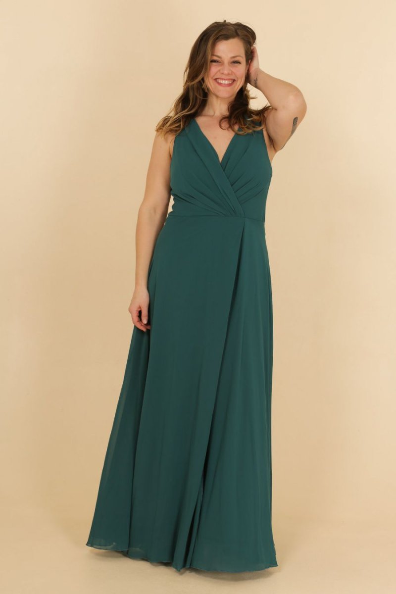 Vestido Escote Abertura Curvy - Imagen 8