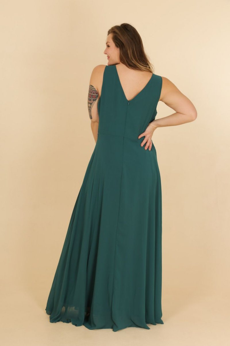 Vestido Escote Abertura Curvy - Imagen 5