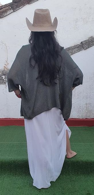 Chaqueta punto calado mujer - Imagen 6