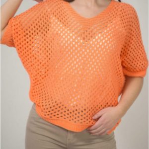 Top mujer red con básica tirantes
