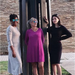 Vestido mujer punto canalé