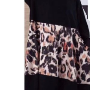 Vestido mujer animal print Talla Grande