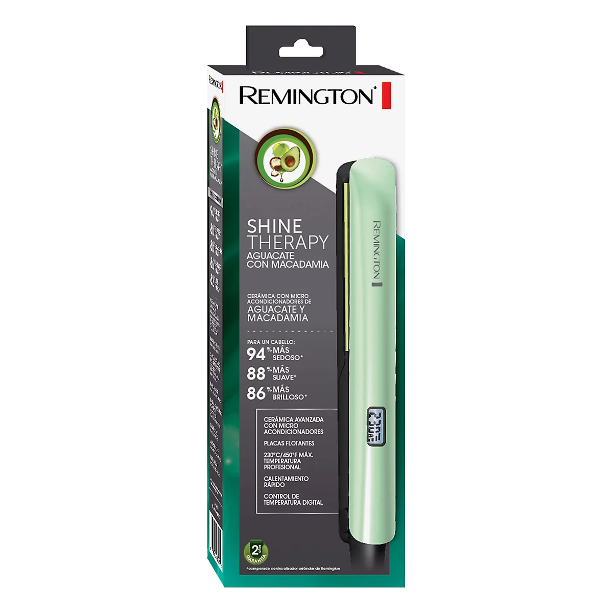 REMINGTON PLANCHA ALISADORA SHINE TERAPY S9960 - Imagen 2