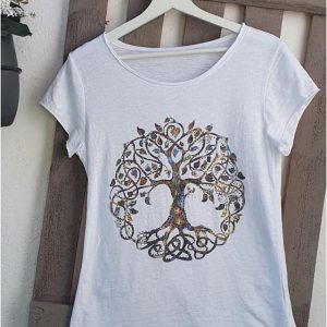 Camiseta mujer árbol de la vida