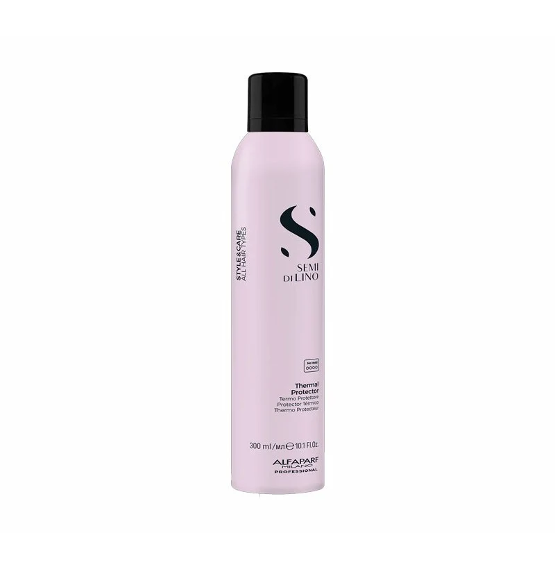 Alfaparf Milano Semi di Lino Thermal Protector – 300 ml Protector térmico profesional para todo tipo de cabello