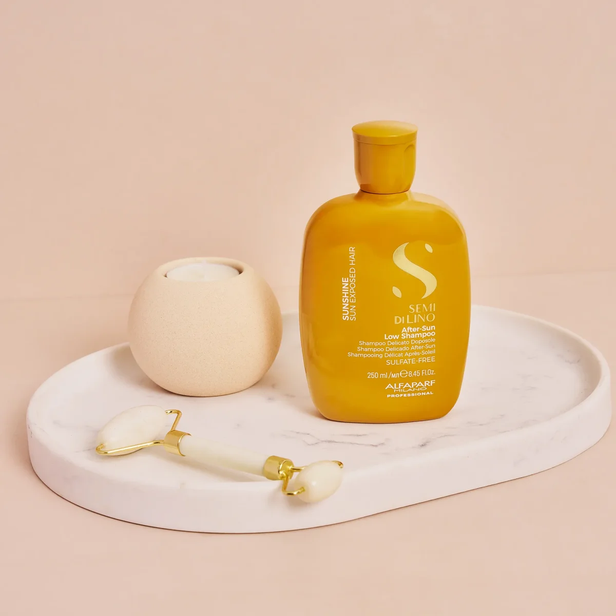 Alfaparf Milano Semi di Lino Sunshine After Sun Low Shampoo – 250 ml | Limpieza Suave Después del Sol - Imagen 4