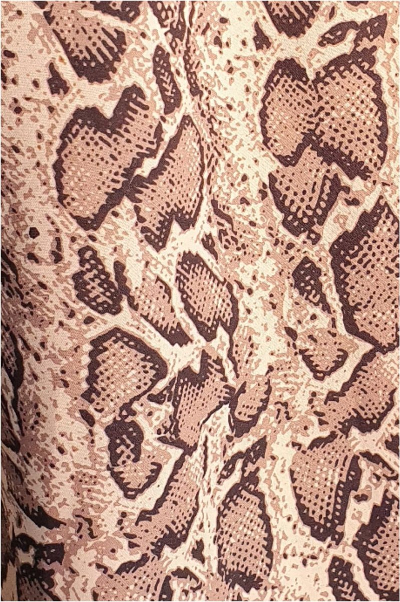 Vestido mujer bohemio animal print - Imagen 7