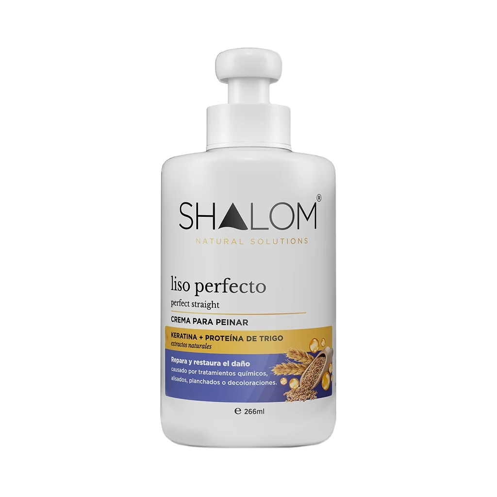 Crema para Peinar Liso Perfecto Keratina – 266 ml | Suavidad, Control y Efecto Liso