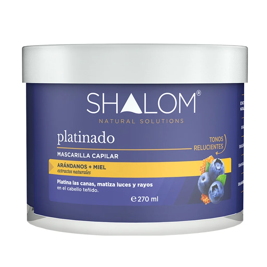 Mascarilla Platinado – 270 ml | Hidratación y Mantenimiento del Rubio Frío - Imagen 2