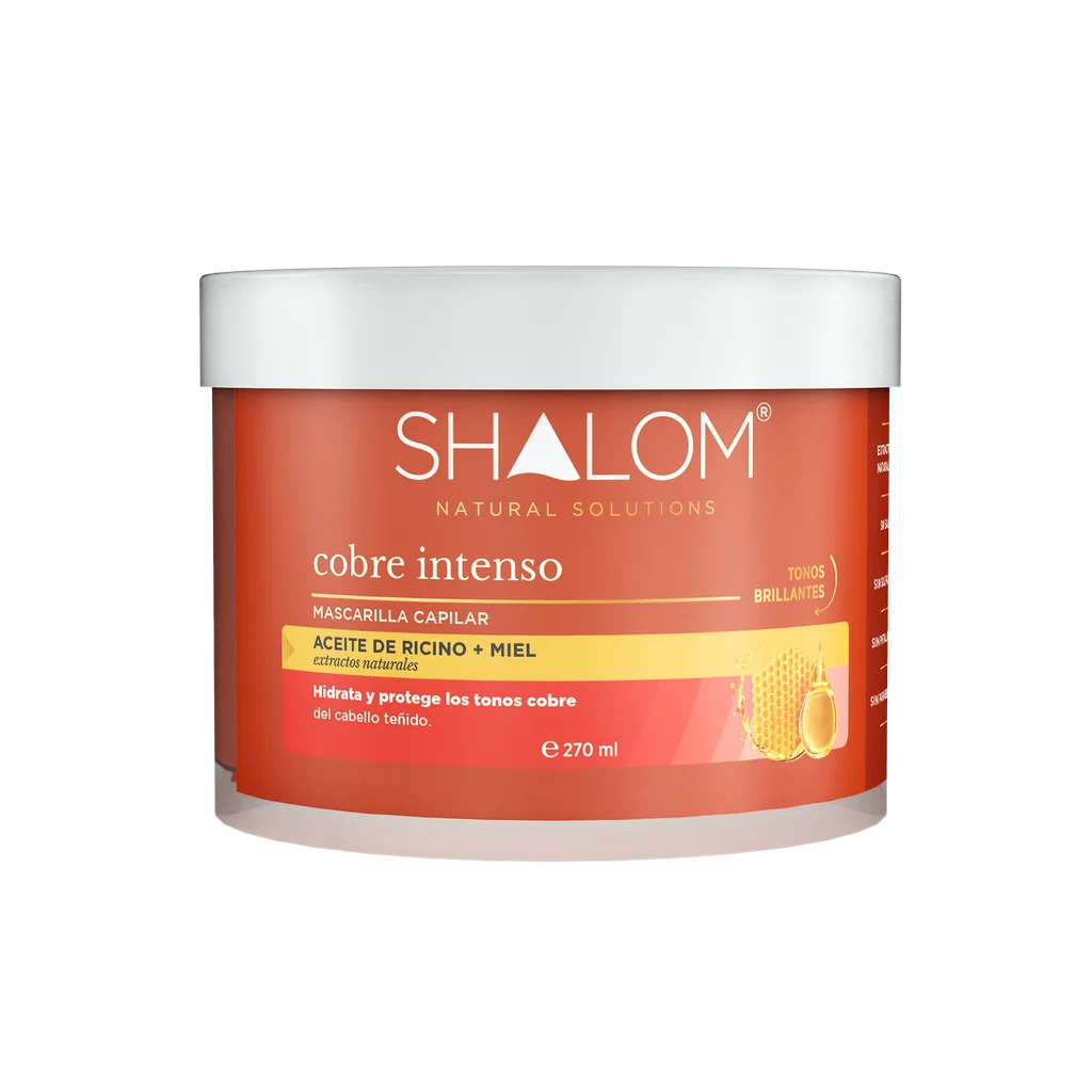 Mascarilla Cobre Intenso – 270 ml | Nutrición y Realce del Color Cobrizo