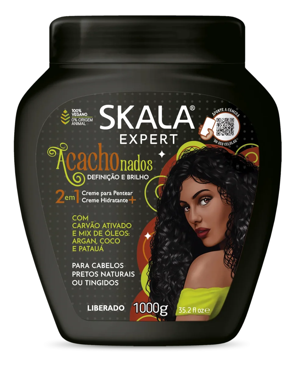 Skala 2 en 1 Acachonados – 1000 g | Nutrición para Cabellos Rizados y Encrespados - Imagen 2