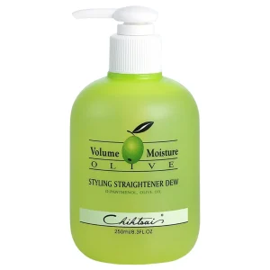Olive Styling Straightener Dew – 250 ml | Suavidad, Control y Efecto Liso