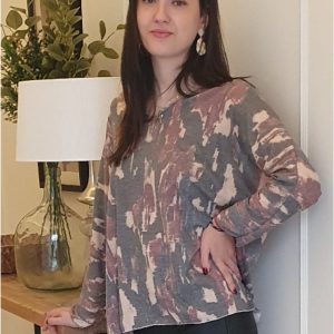 Jersey mujer estampado talla grande