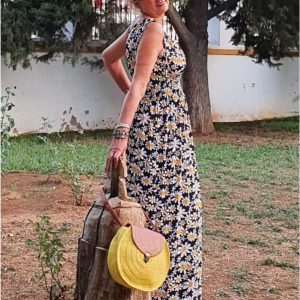 Vestido mujer margaritas