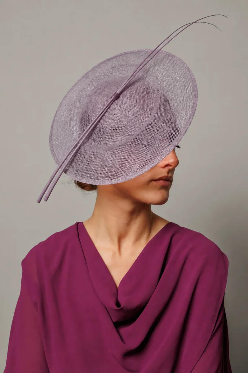 Tocado Windsor lila - Imagen 3