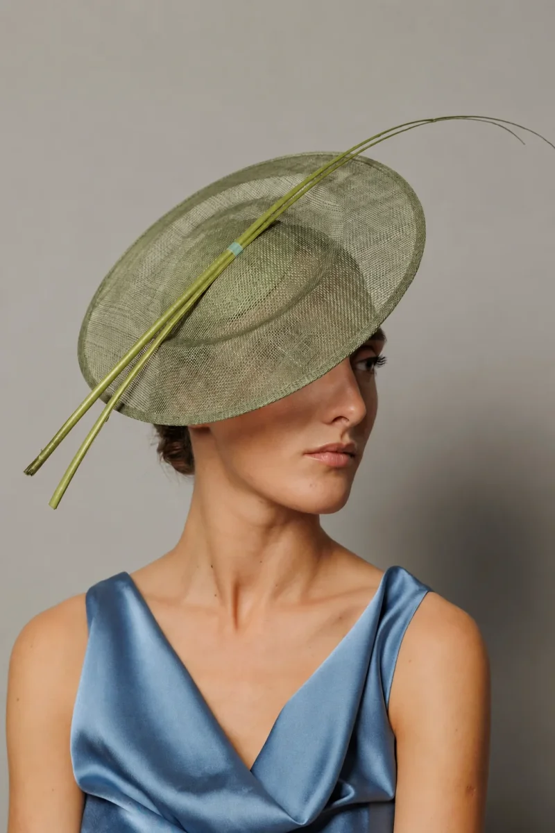 Tocado Windsor verde