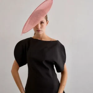 Tocado Renata rosa