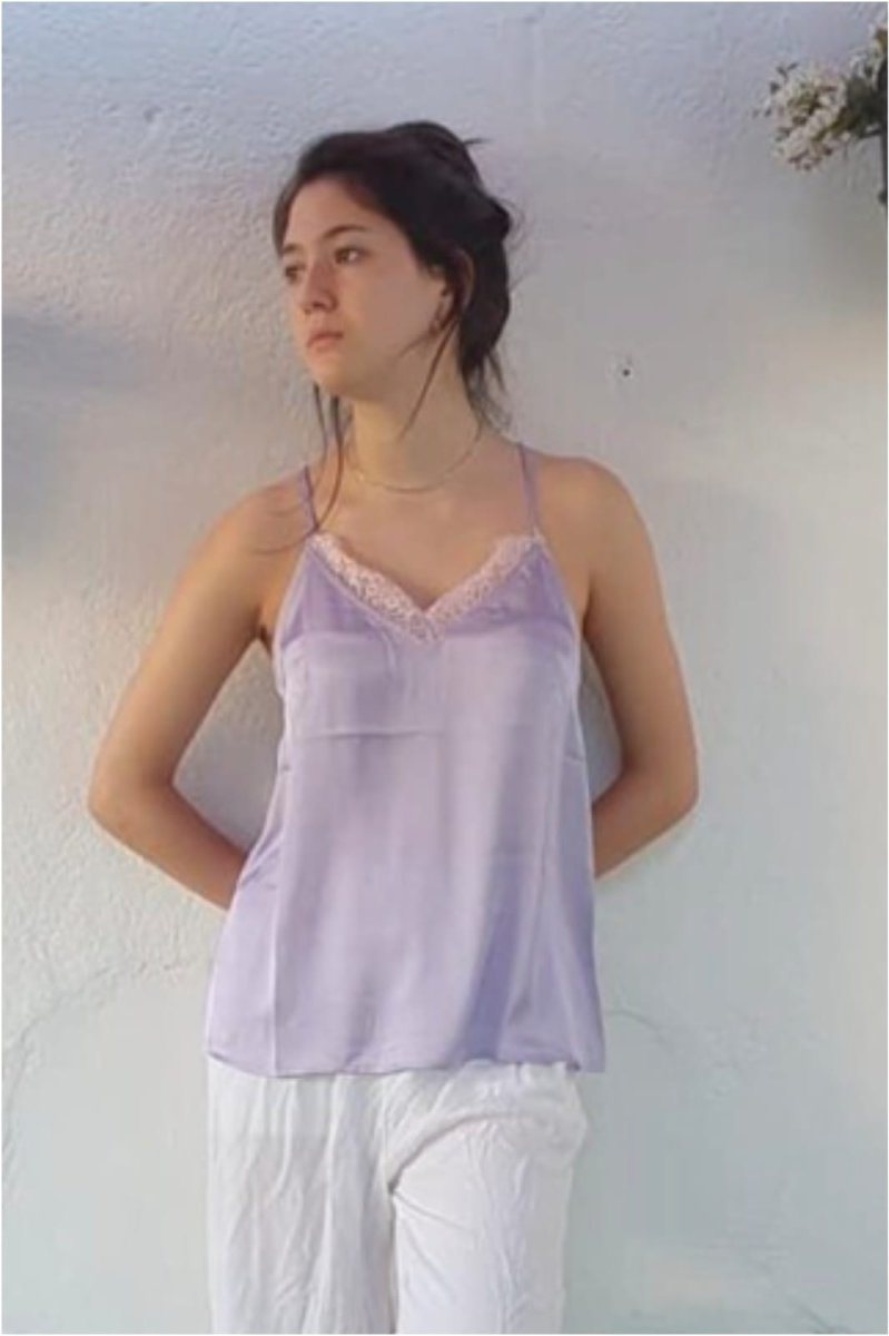 Top lencero mujer espalda encaje - Imagen 4