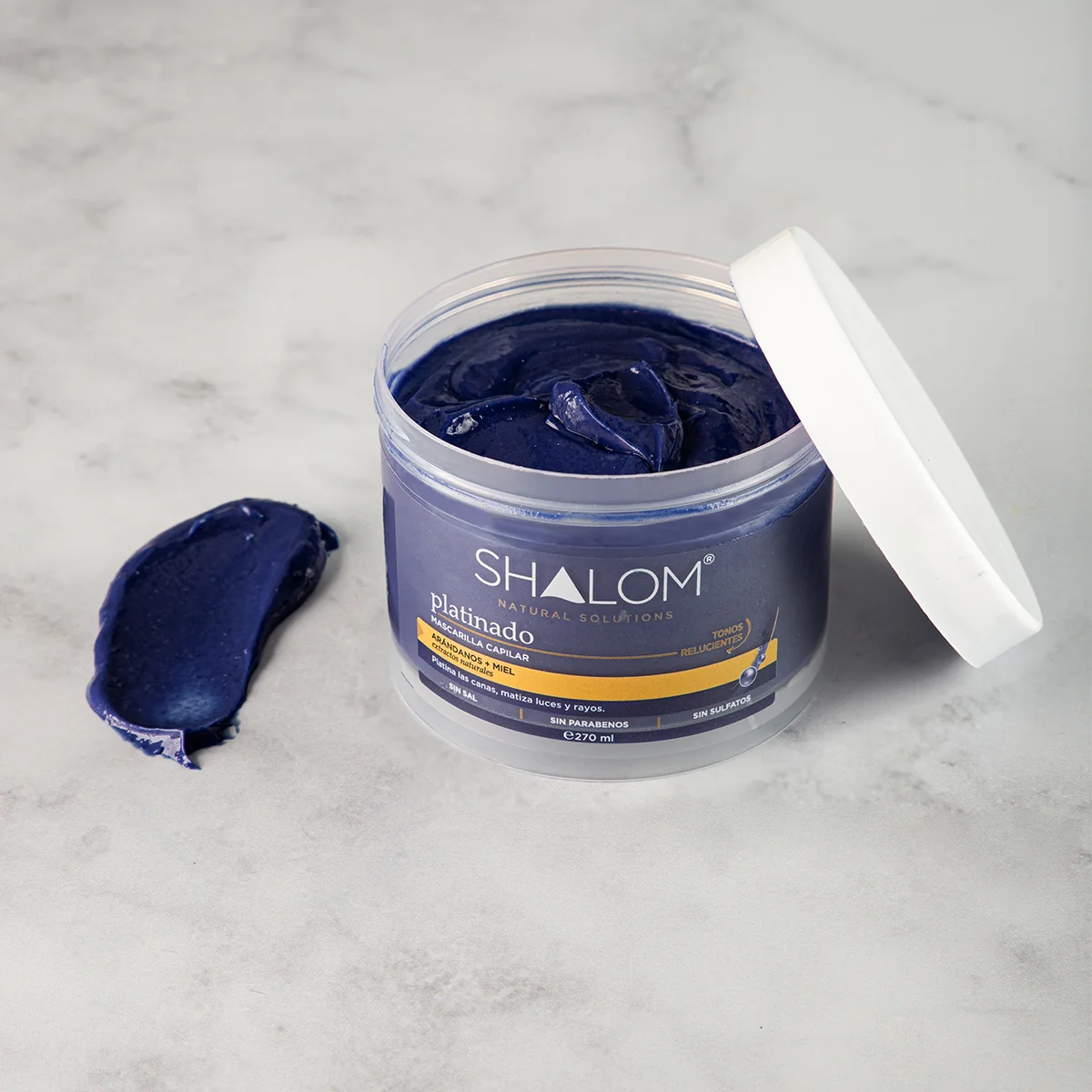 Mascarilla Platinado – 270 ml | Hidratación y Mantenimiento del Rubio Frío - Imagen 4