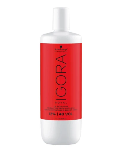 Peróxido Igora Royal 10, 20, 30 y 40 Volúmenes – 1 LITRO | Oxidante en Crema para Coloración Profesional - Imagen 5