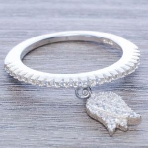 ANILLO CON COLGANTE TULIPÁN