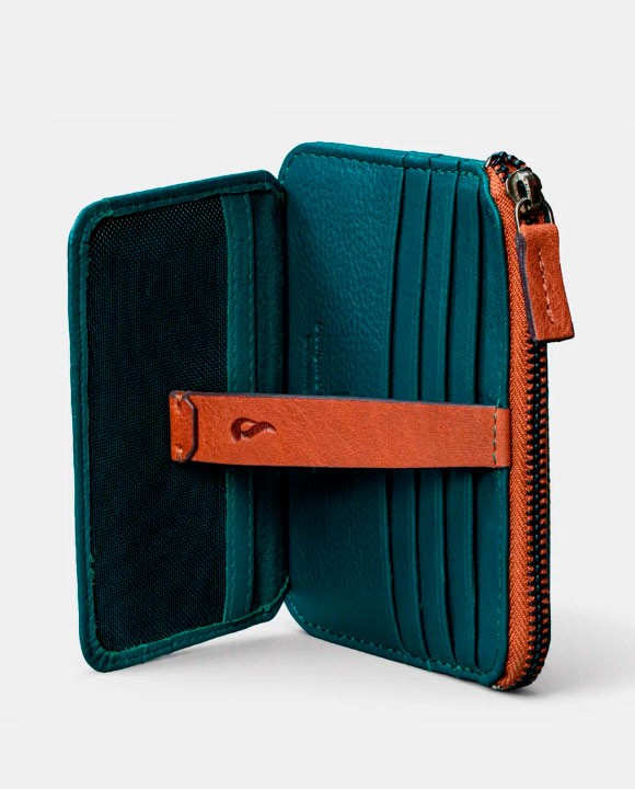 TARJETERO AZUL ABBACINO 71720 WALLETS SIRA - Imagen 3