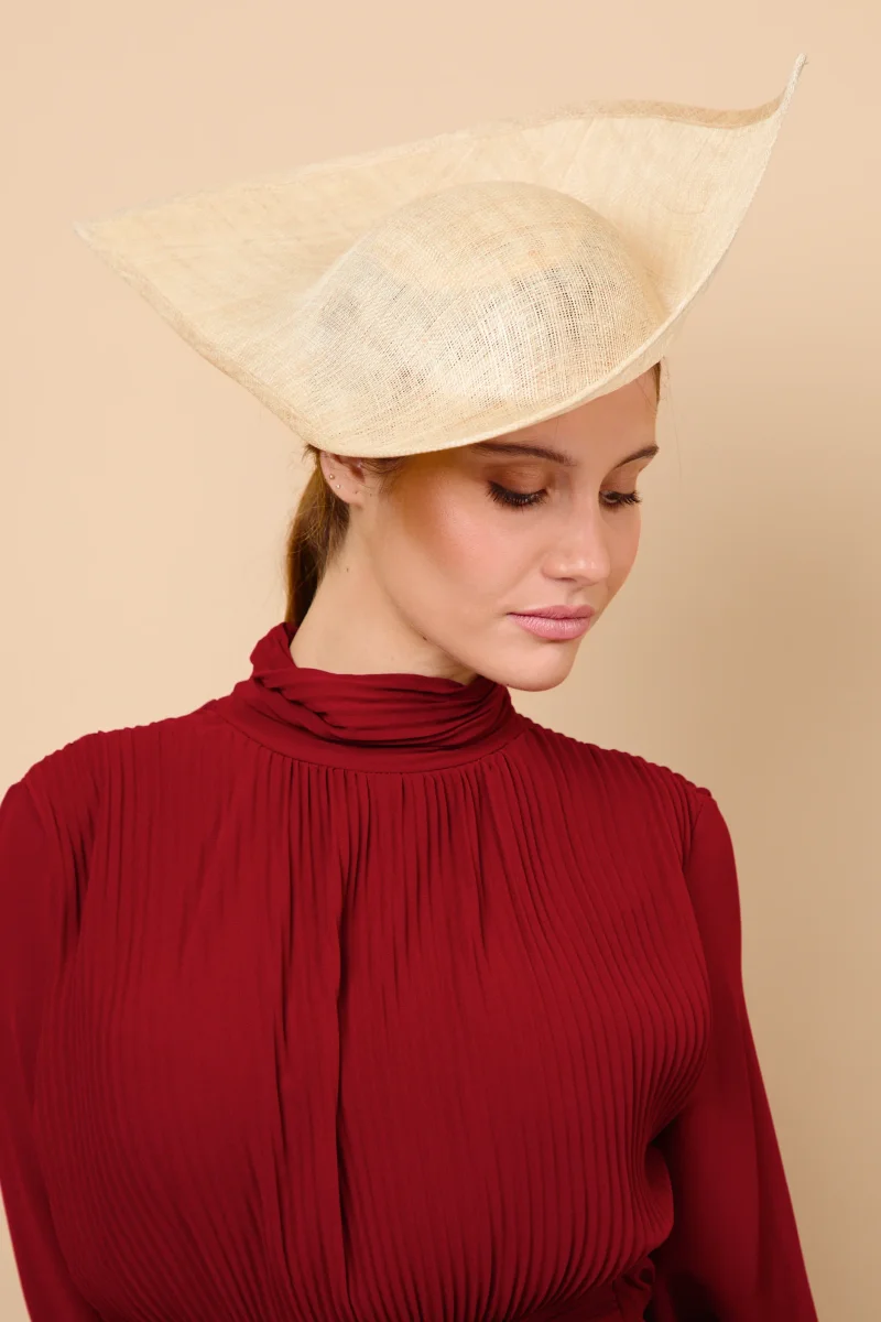 Tocado Brianda beige XL - Imagen 3