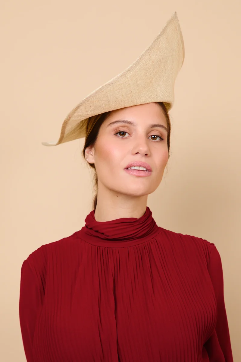 Tocado Brianda beige XL - Imagen 2