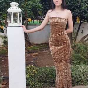 Vestido mujer terciopelo