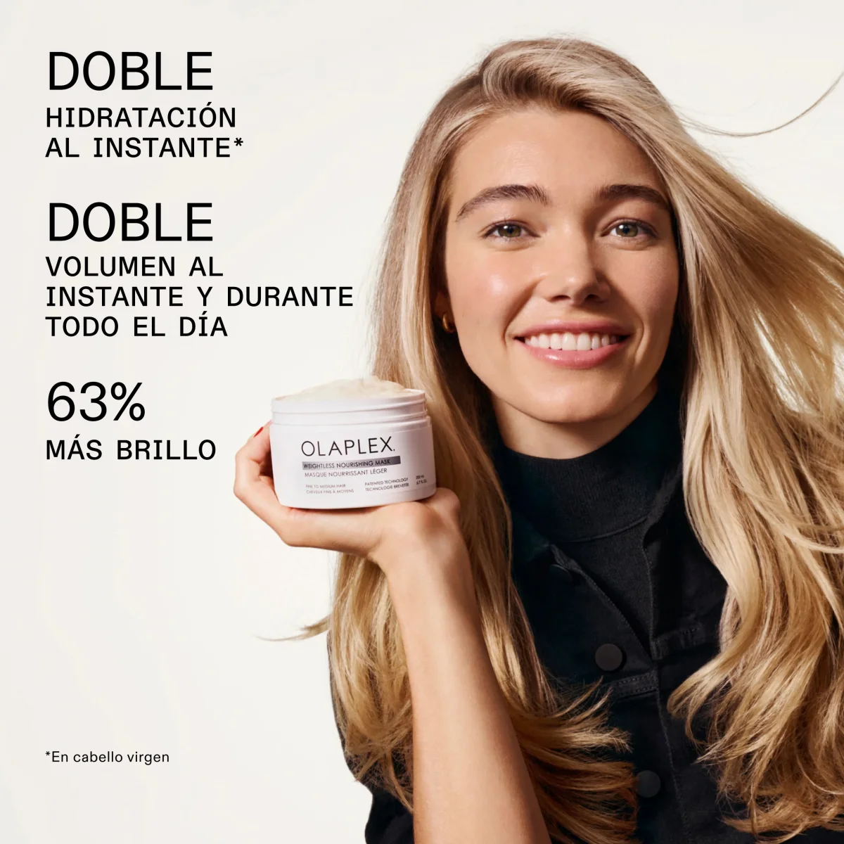 OLAPLEX Weightless Nourishing Mask – 200 ml - Imagen 4