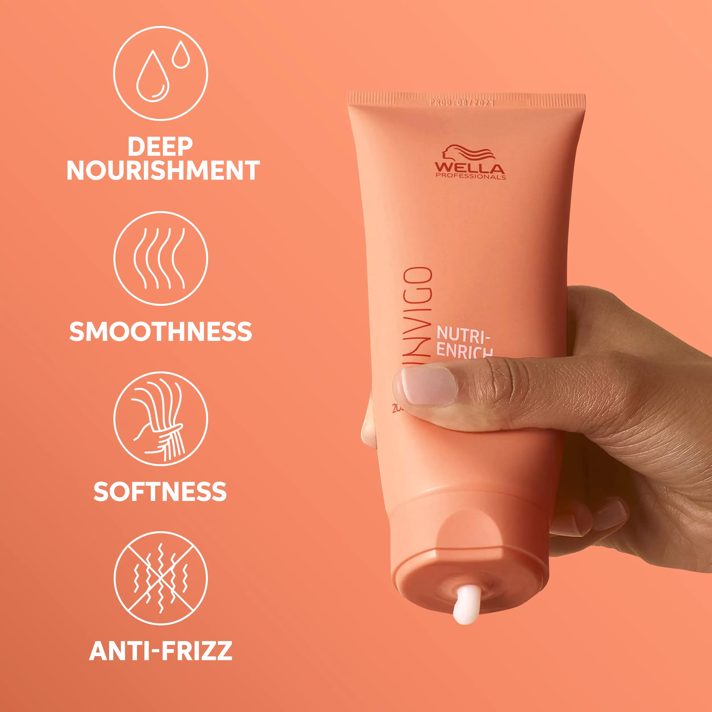 Wella Professionals INVIGO Nutri-Enrich Conditioner – 200 ml - Imagen 3