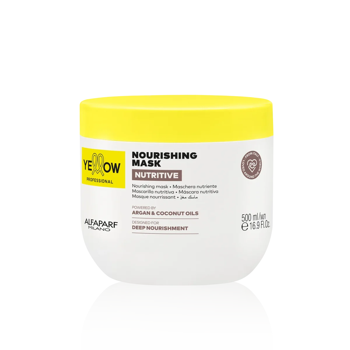 Yellow Professional Nutritive Nourishing Mask Mascarilla nutritiva para cabello seco y muy seco