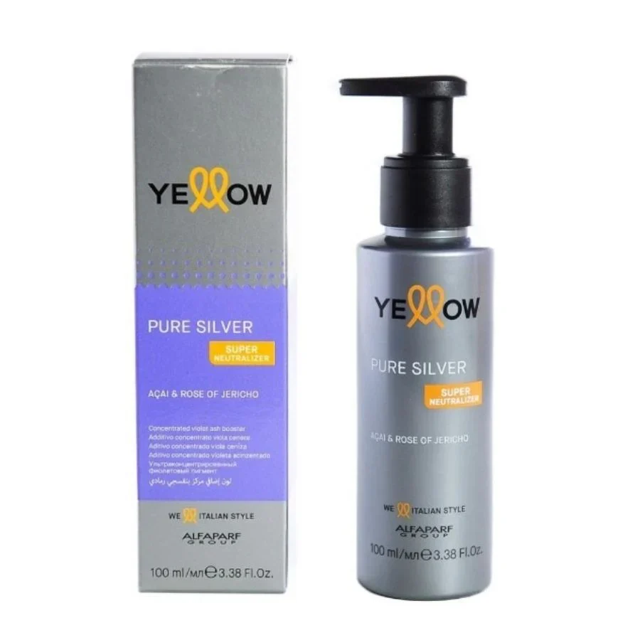 Alfaparf Milano Yellow Professional Silver Line | Shampoo, Conditioner & Pure Silver - Imagen 5