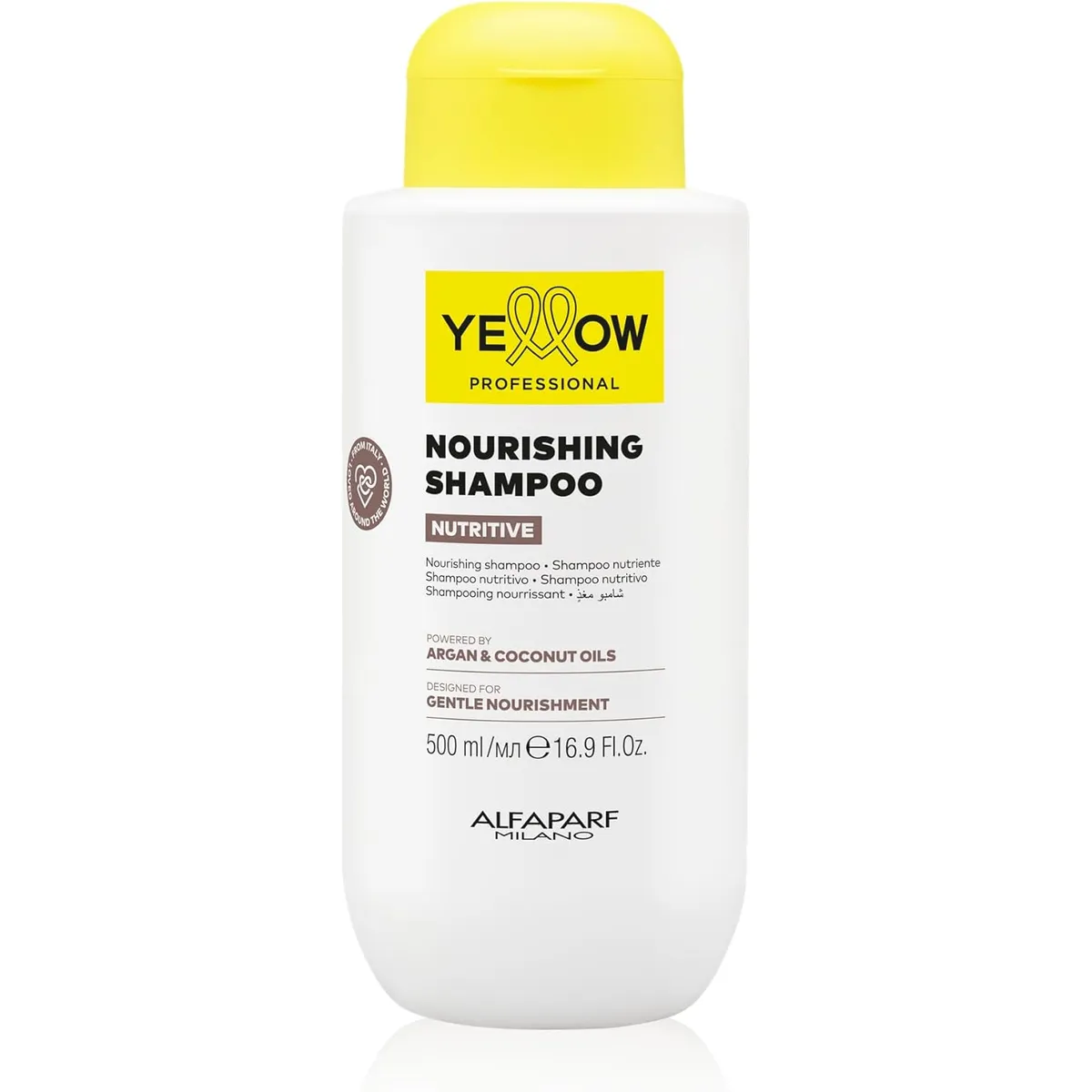 Yellow Professional Nourishing Shampoo Shampoo nutritivo para cabello seco, opaco y deshidratado - Imagen 3