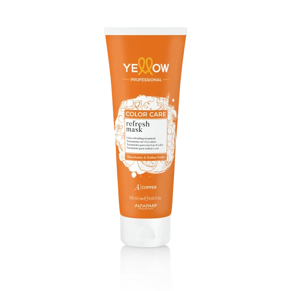 Yellow Professional Color Care Refresh Mask Mascarilla protectora para cabello teñido | Hidratación, suavidad y luminosidad - Imagen 7
