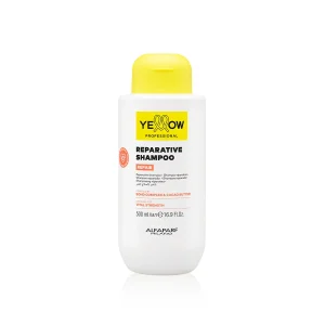 Alfaparf Milano Yellow Professional Reparative Shampoo Bond Complex & Cacao Butter – 500 ml | Reparación y Nutrición Capilar