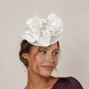 Tocado Agnes blanco