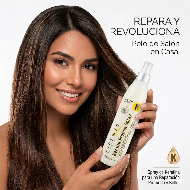 FIRENZE Keratin Protein Spray 300 ml - Imagen 4