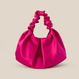 Bolso Plié buganvilla