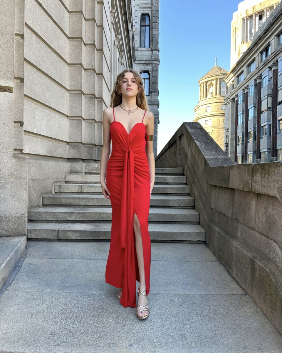 Vestido Tirantes Nudo - Imagen 2