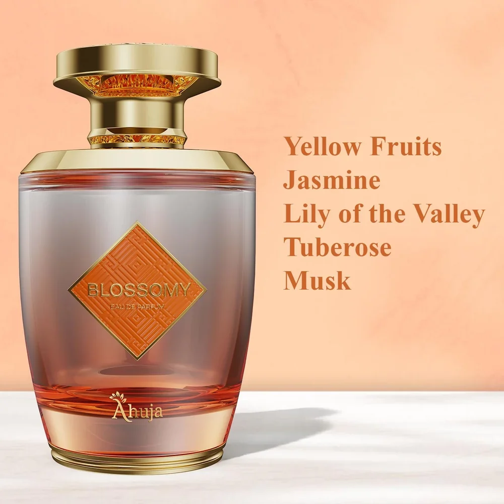 Ahuja Blossomy – Perfume Árabe 100 ml Frescura floral, femenina y elegante - Imagen 3