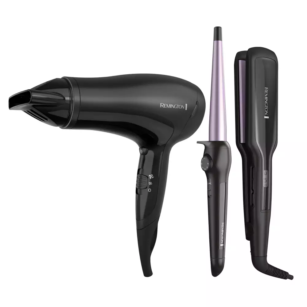 Mega Pack Remington: Plancha, Secador y Ondulador S5520-D3015MLF - Imagen 3