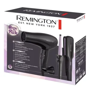Mega Pack Remington: Plancha, Secador y Ondulador S5520-D3015MLF