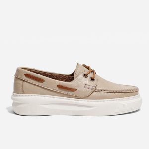 Apaches Livianos Mujer Cuero Beige