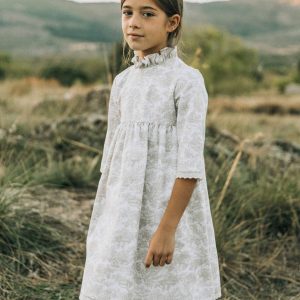 Vestido Blanca – Toile de Jouy – T.8