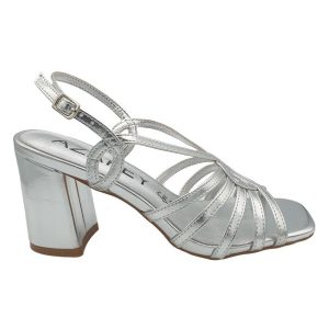 AZAREY 459J457P SANDALIA TACON PLATA