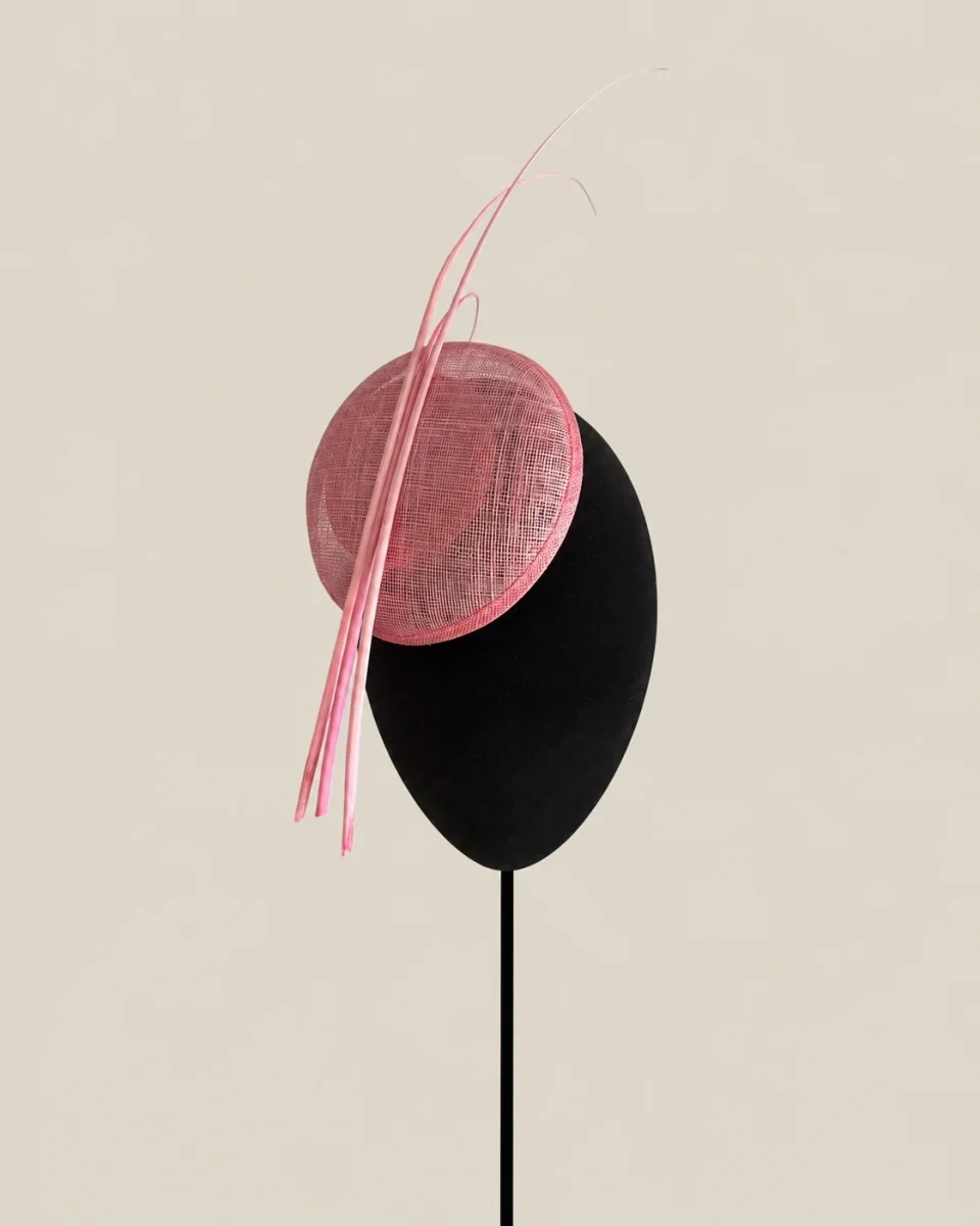 Tocado Mel rosa - Imagen 3
